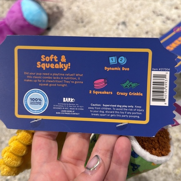 NWT Bark Box Arcade Themed Multi Sensory Toys 0-20lbs S - Picture 5 of 7